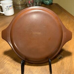 PYREX Brown 20-C Casserole LID ONLY Fits 6" Casseroles 1970s Vintage